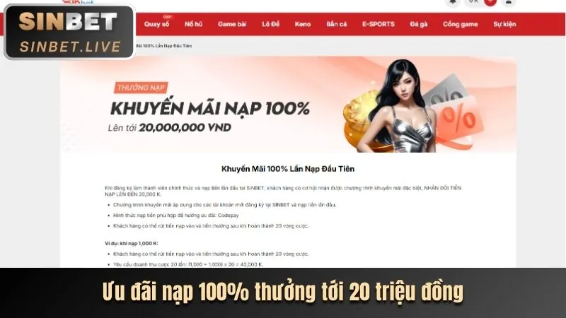 Thưởng nạp hàng ngày bắn cá H5